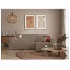 Image de Canapé dangle 3 places convertible réversible CLARISSE avec coffre en tissu bouclette - Taupe - L269 x P159 x H89cm - LOUNGITUDE