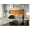 Image de Tête de lit NUMA en velours côtelé - Jaune - Largeur 140 cm