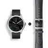Image de Montre de santé Withings Scanwatch 2 de 42mm en noir avec bracelet en cuir détection automatique dactivité notifications vibrante