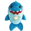 Image de Peluche Star belly - STARBELLY04 - Peluche 2 en 1 Veilleuse a Caliner Dream Lites Martin Le Requin Bleu