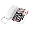 Image de Téléphone filaire - ALCATEL - Tmax10+ewe - Blanc - Téléphonie - Fixe