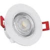 Image de Spot Encastrable LED Intégré - Orientable - cons. 45W (eq. 50W) - 345 lumens - Blanc neutre