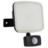 Image de Projecteur extérieur noir à détection LED intégrée 20W .cons (1300 lumens)