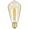 Image de Ampoule LED (ST64) Edison / Vintage au verre ambré culot E27 3 8W cons. (30W eq.) 350 lumens lumière blanc chaud