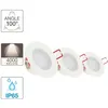 Image de Spot intégré - XANLITE - Lot de 3 - 345 lumens - IP65 - 5W - Salle de bain