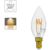 Image de Ampoule LED flamme - XANLITE - E14 - 4W (équiv. 18W) - Blanc chaud 1800K - 15000h