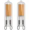 Image de Pack de 2 ampoules RetroLED culot G9 3 7W cons. (400 lumens) lumière blanche chaud