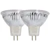 Image de Lot de 2 ampoules SMD LED Spot MR16 culot GU5.3 345 Lumens conso. 5W (eq. 35W) 2700K Blanc chaud