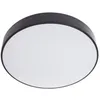 Image de Plafonnier LED intégrée rond noir IP44 2200 Lumens CCT Blanc chaud Blanc neutre