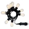 Image de Guirlande lumineuse - XANLITE - 5M LED 12V - Extensible IP44 - 10 boules ST48 - Vintage Noir