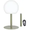 Image de Lampe à poser - XANLITE - Boule rechargeable USB CCT - Kaki - LED - Extérieur