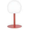 Image de Lampe à poser POP - boule terracota rechargeable en métal LED IP44 400 lumens CCT et dimmable hauteur ajustable