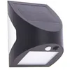 Image de Applique murale solaire hybride avec Balisage Latéral (Mode Veilleuse) 350Lm USB et IP54 - 10h dautonomie