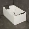 Image de Baignoire Balnéo 2 Personnes Brava Duo Jets 170 X100 X63 Cm By Spalina - Blanc - 170 x100 x63 cm
