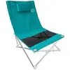 Image de Siège de plage pliable - OBEACH - Bleu turquoise - 70 x 54 x 70 cm - Acier - Textilène