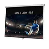 Image de Ecran projection manuel 3 00 x 1 69m Format 16:9