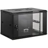 Image de RACKS MURAUX 19 - KIMEX - Rack mural 19 600x600mm 9U - 111-6609 - Noir