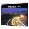 Image de ECRANS MANUELS - KIMEX - Ecran de projection manuel 240 x 150m - Format 16:10 - 041-3435 -