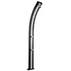 Image de Douche solaire Aluminium Spring 30 L - Anthracite/Inox avec rince-pieds - POOLSTAR