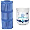 Image de Pack spa : 3 cartouches antibactériennes + 20 pastilles oxygène actif pour une eau pure