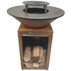 Image de BRASERO ACIER CORTEN 75CM