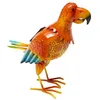 Image de Perroquet orange solaire 1 LED couleur