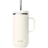 Image de Gourde Isotherme - QWETCH - Cold Cup 600ml - Acier Inoxydable - 24h Glacé - Paille Intégrée