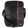 Image de Sacoche tablette - BMW - CARBON INSPIRATION - Noir-Rouge - Bandoulière ajustable - Poche arrière