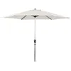 Image de Parasol jardin droit Alu Sol - Rond - Ø 3m - Ecru