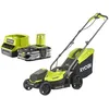 Image de Pack RYOBI Tondeuse poussée 18V One+ OLM1833B - 1 Batterie 2.5Ah - 1 Chargeur rapide RC18120-125
