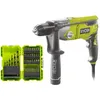 Image de Pack RYOBI Perceuse à percussion RPD1200-K - 1200W - Coffret de 38 accessoires - RAK38SDD