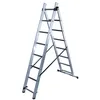 Image de Echelle transformable 2 plans 2x8 échelons 36m/45m en aluminium Hailo Hobby