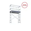 Image de Réhausse échafaudage roulant professionnel 54m/74m en aluminium Hailo Expert Pro