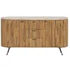 Image de Buffet en bois de manguier et terrazzo Ambrine
