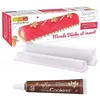 Image de Moule à Bûche de Noël avec insert + 1 Stylo chocolat