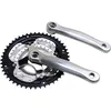 Image de PEDALIER VTT P2R 7-8V. ALU ARGENT 170mm 48-38-28 (BOITIER 118mm)