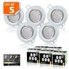 Image de Spot LED Dimmable 7W Blanc Neutre Orientable - LAMPESECOENERGIE - GU10 - Non - Blanc