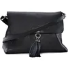 Image de Sac à main en cuir grainé Saïgon noir - OH MY BAG - Epaule - Femme