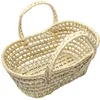 Image de Sevira Kids Sevira Kids Jouet couffin poupée 35cm en fibres naturelles - Beige - TU