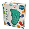 Image de Sevira Kids Jeu Parcours sensoriel   Chemin Montessori empreintes pieds & mains - Multicolore - TU