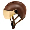 Image de Casque avec visière Diezz City - marron