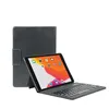 Image de Coque de Protection Folio avec Clavier Bluetooth français iPad 10.2 Housse Clavier AZERTY pour iPad 9/8/7ème Gén Noir