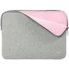 Image de Housse dordinateur portable - MOBILIS - 12.5-14 - Mousse à mémoire de forme - Gris/Rose - Compacte