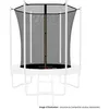 Image de Filet intérieur de protection pour trampoline 6FT ø185cm 6 perches - Noir