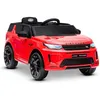 Image de Voiture électrique SUV pour enfant Land Rover Discovery 2x 25W - marche AV-AR Phares et Système audio Couleur:Rouge