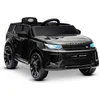Image de Voiture électrique SUV pour enfant Land Rover Discovery 2x 25W - marche AV-AR Phares et Système audio Couleur:Noir