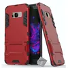Image de Coque rigide anti choc pour Samsung G955F Galaxy S8 Plus + film ecran - ROUGE