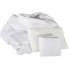 Image de Pack complet literie : Oreiller(s) + Protège-Matelas + Couette Blanc 90x200 cm