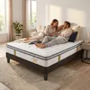 Image de Matelas Ressorts ensachés Reina 2.0 180x200 cm Accueil Mémoire de forme