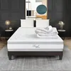 Image de Pack Royal 5 Etoiles 140x190 cm Matelas Mousse + Sommier Bois + Accessoires